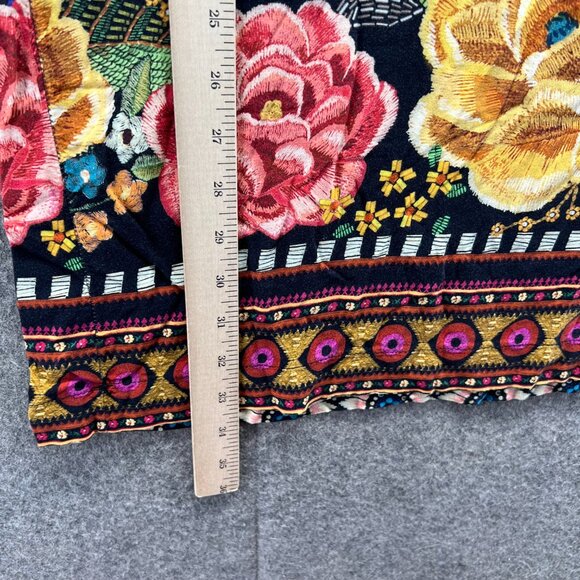 FARM Rio Black Graphic Short Sleeve T-Shirt - Picture 7 of 12